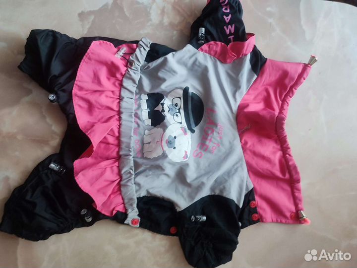 Комбинезон для собаки весенний и зимний