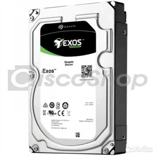 Жесткий диск Seagate Exos 10TB 7.2k 512e/4Kn 3.5