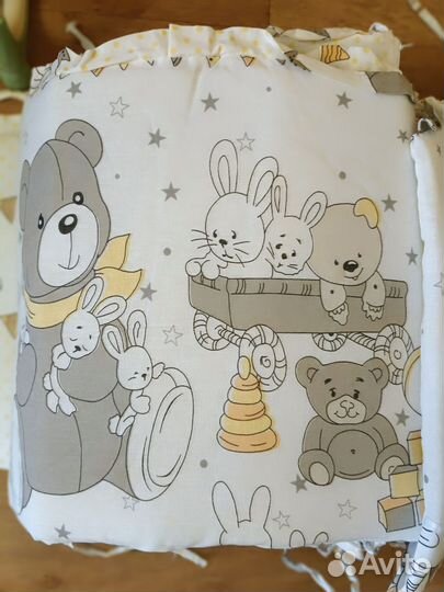 Бортики в кроватку