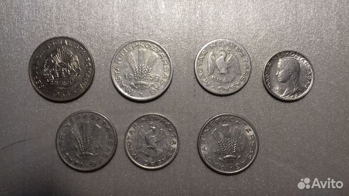 Монеты разные