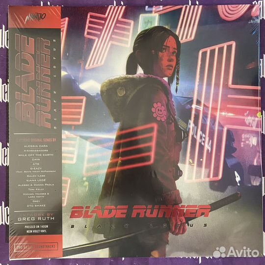 Винил Blade Runner Black Lotus Neon Violet Mondo
