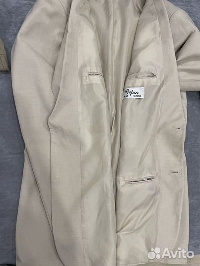 Пиджак и брюки мужские летние разм 58-60
