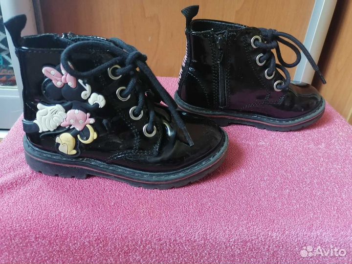 Ботинки демисезонные для девочки zara
