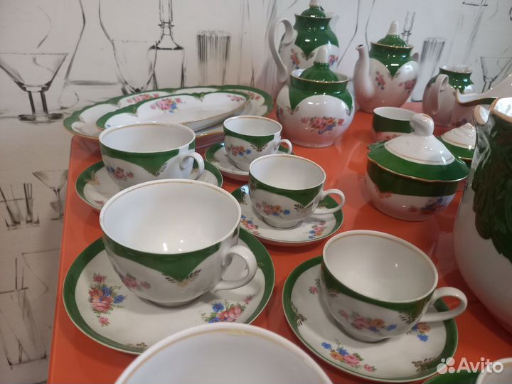 Сервиз столовый, сервиз чайный, сервиз кофейный