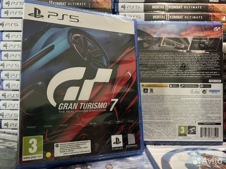 Диск PS5 Gran Turismo 7 Новый