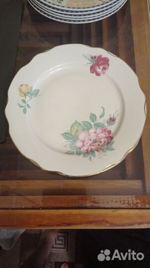 Тарелки 24 см. столовые 2шт, Дулево