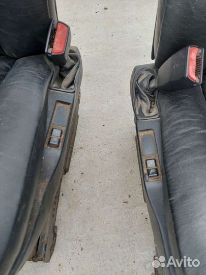 Салон бмв е34 черная кожа