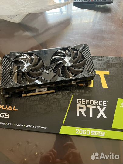 Видеокарта rtx 2060 super 8gb palit