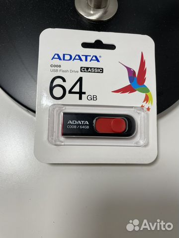 USB флешка adata 64 gb