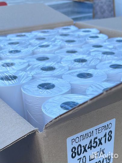 Чековая лента 80 мм