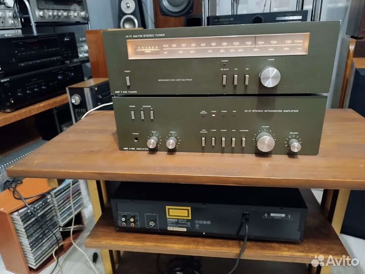 Усилитель MP A400 Тюнер MP T400