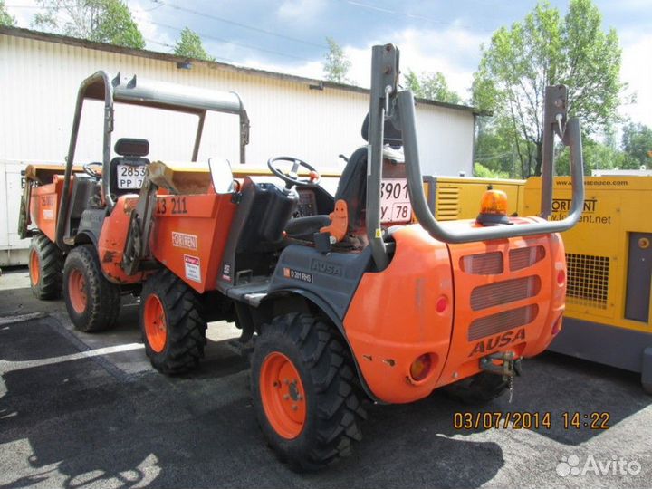 Аренда думпера Ausa D 201 RHS без экипажа