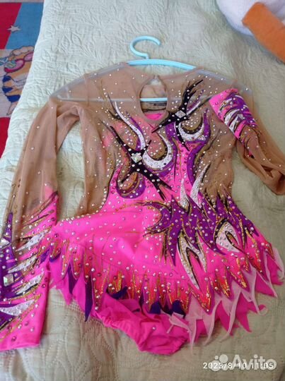 Купальник для художественной гимнастики 130-140