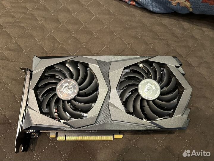 Видеокарта Nvidia Geforce GTX 1660 Super 6гб