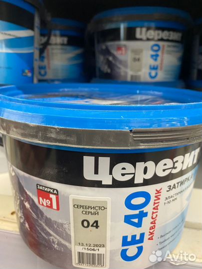 Затирка церезит влагостойкая се-40 (чит описание)