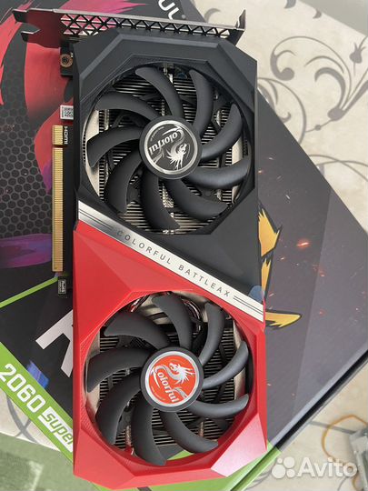 Видеокарта Colorful rtx 2060 super 8gb почти новая