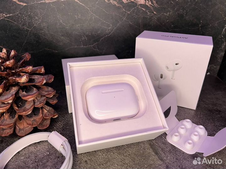 Apple наушники AirPods Pro 2 / AirPods Pro / чехол