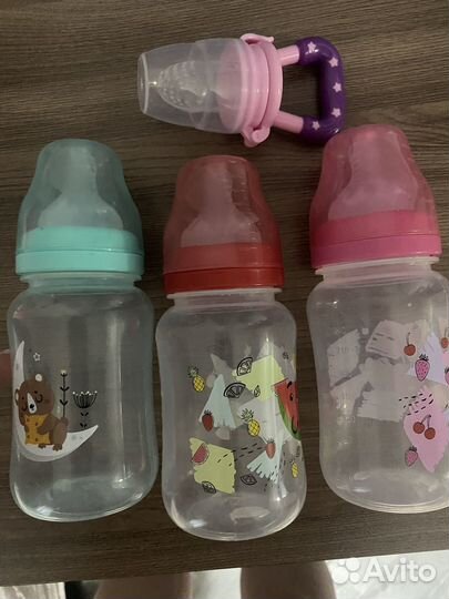 Бутылочки для кормления бесплатно