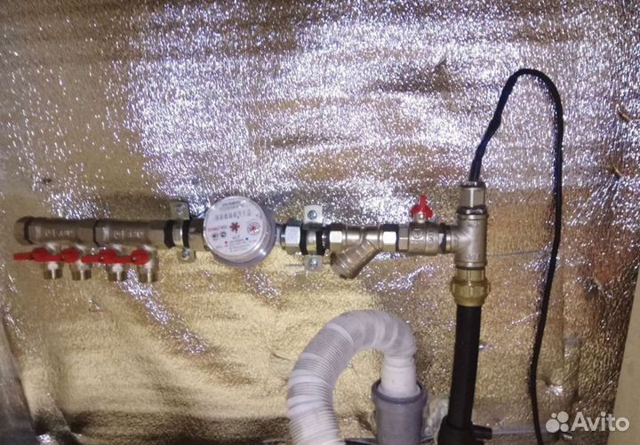 Водопровод и водоотведение, монтаж, разводка