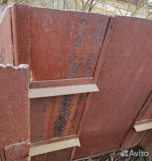 Бак для воды металлический 5 кубов металл 2 тонны