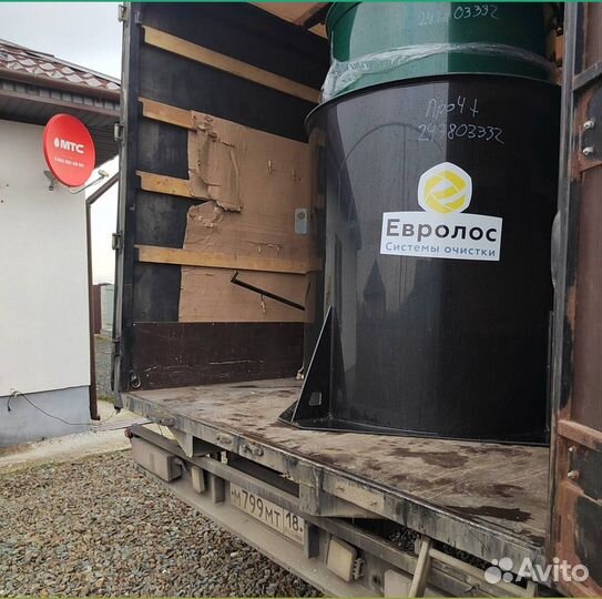 Септик без откачки в + монтаж