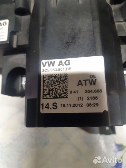 Переключатель подрулевой volkswagen passat b7
