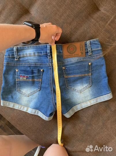 Шорты джинсовые 44