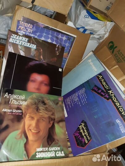 Виниловые грампластинки СССР