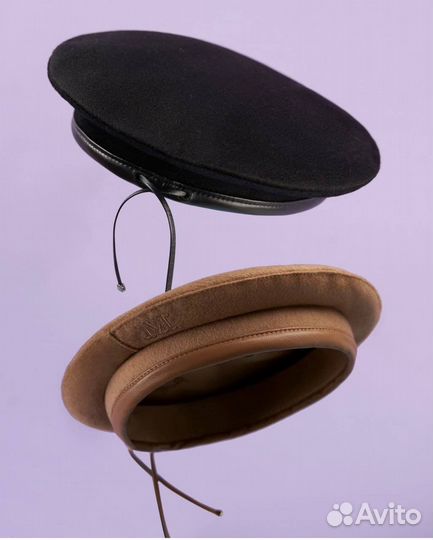 Берет Max Mara из верблюжьей шерсти