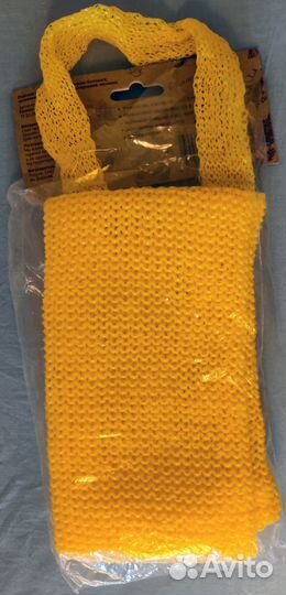 Мочалка Homeclub вязаная супердлинная