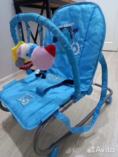 Шезлонг детский babyton