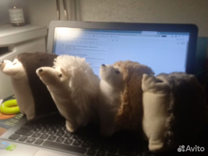 Набор из 4 ежей