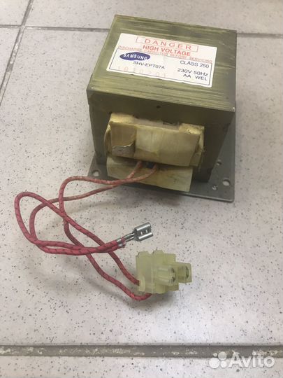 Трансформатор печи свч Samsung SHV-EPT07A