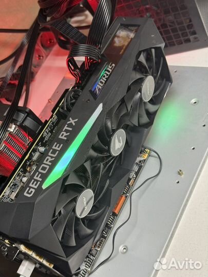 Видеокарта RTX 3070 8gb Gigabyte Aorus