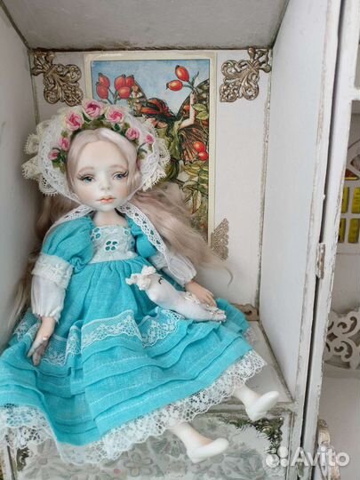 Куклы из фарфора,ручной работы