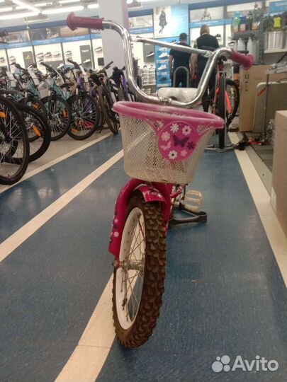 Детский велосипед для девочек 4-6 лет