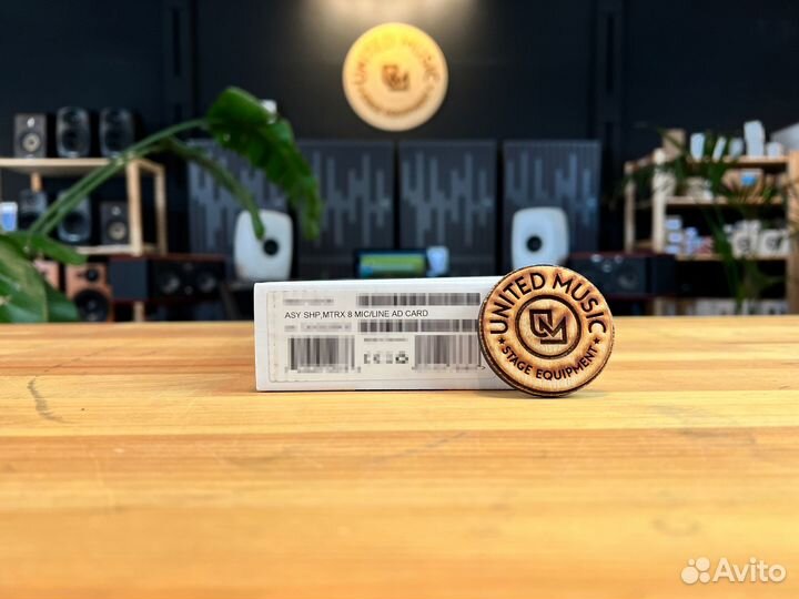 Avid Pro Tools mtrx 8 Mic/Line Pristine AD card