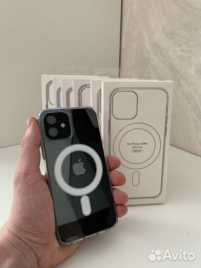 Прозрачный magsafe чехол для iPhone