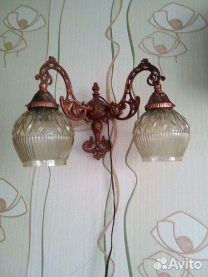 Бра двухрожковая