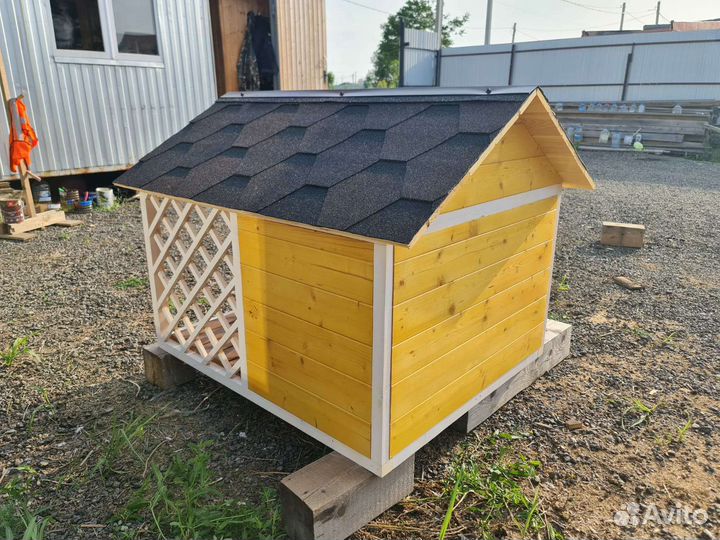 Будка вольер для собаки