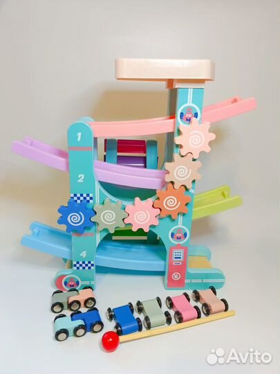 Гоночный автотрек/Скоростной спуск 4 этажа