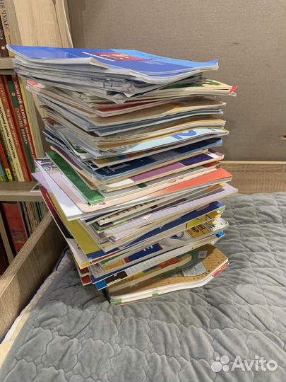 Огромный пакет развивающих тетрадей и тренажеров