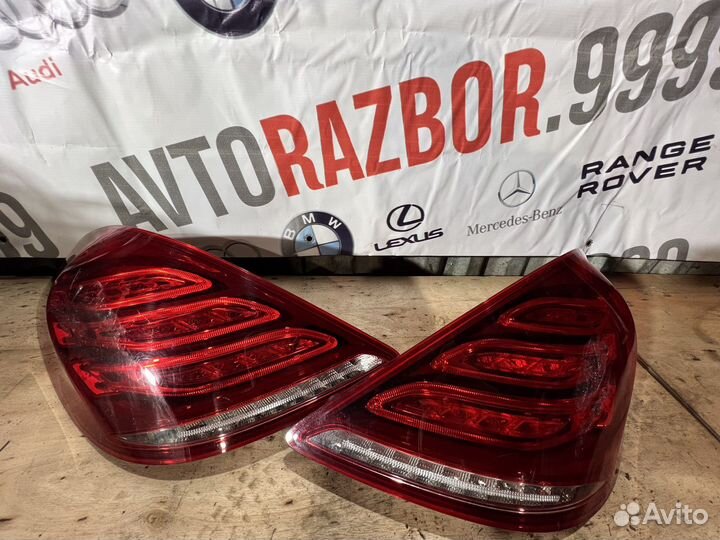Фонарь на Mercedes w222