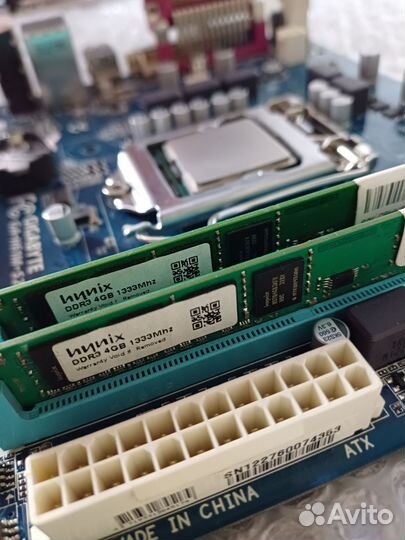 Материнская плата сокет 1155 H61