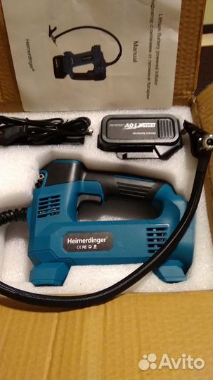 Компрессор акумуляторный автомобильный