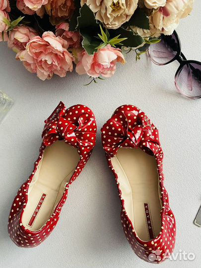 Балетки prada 37 размера