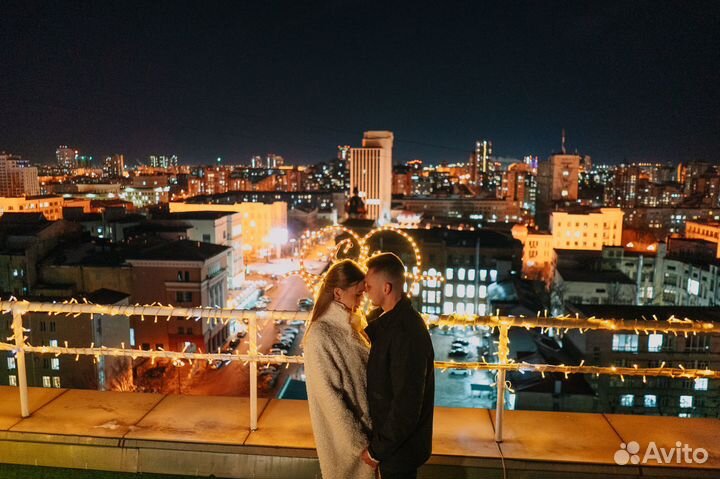 Сюрприз любимому человеку - свидание на крыше