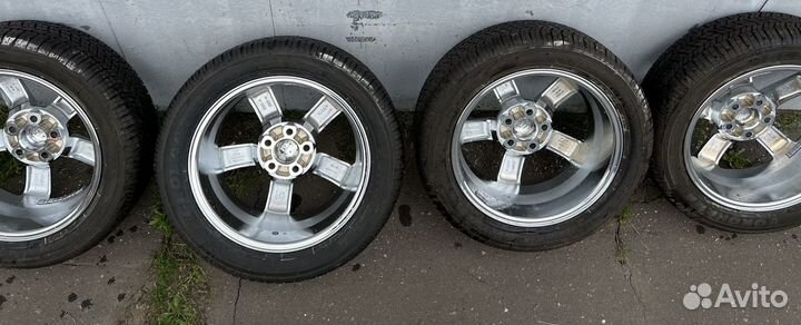 Новые колеса в сборе r17 114,3 Шины хром