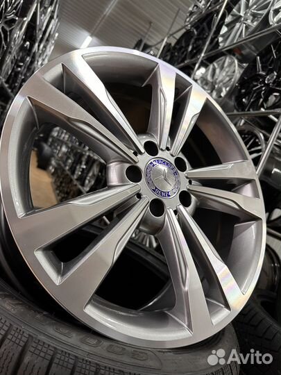 Литые диски Mercedes benz r18 5*112 графит