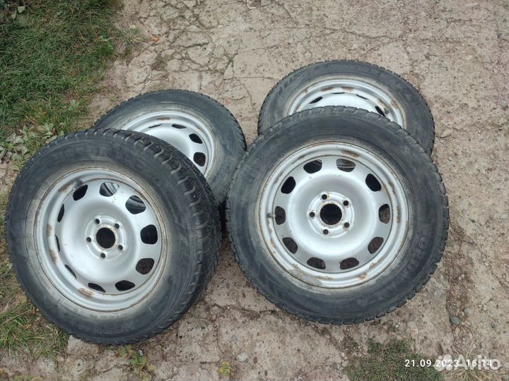 Колёса зимние на renault duster